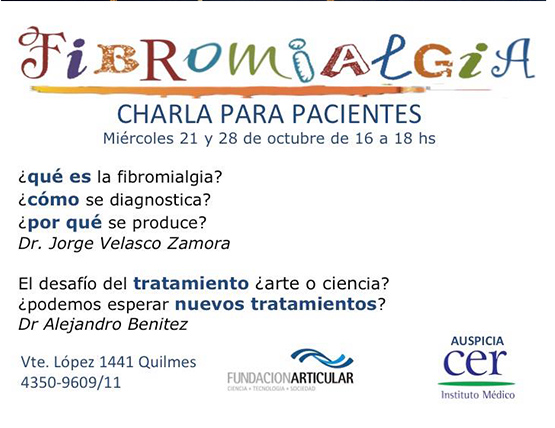Charla para pacientes